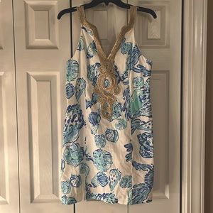 Lilly Pulitzer Shift Dress Size 8-VGUC